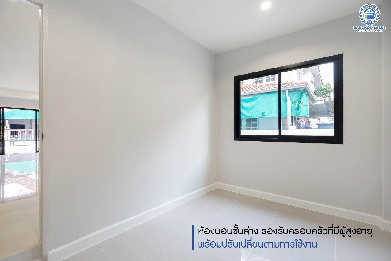 บ้านมือสองตกแต่งใหม่ ม.มณียา3 รัตนาธิเบศร์-ท่าอิฐ แบรนด์ Property Perfect หลังใหญ่ เนื้อที่  63 ตร.ว. ฟังก์ชั่นครบ! 4 ห้องนอน (มีห้องนอนชั้นล่าง) 2 ห้องน้ำ 2 ที่จอดรถ บนทำเลที่ดีที่สุด! เชื่อมต่อถ.รัตนาธิเบศร์ และถ.ราชพฤกษ์ ใจกลาง 2 เซ็นทรัลฯ ใกล้ MRT "สถานีบางรักน้อยท่าอิฐ"...